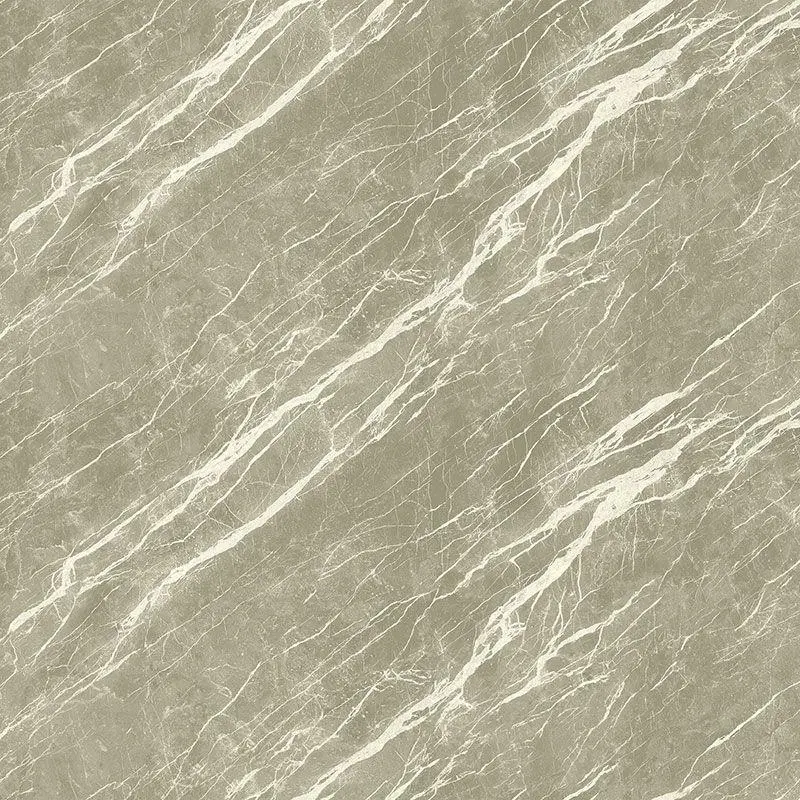 Digitaldruck-Tapete Blau, Grau, Silber Marcuina Taupe MASUREEL (1041098)