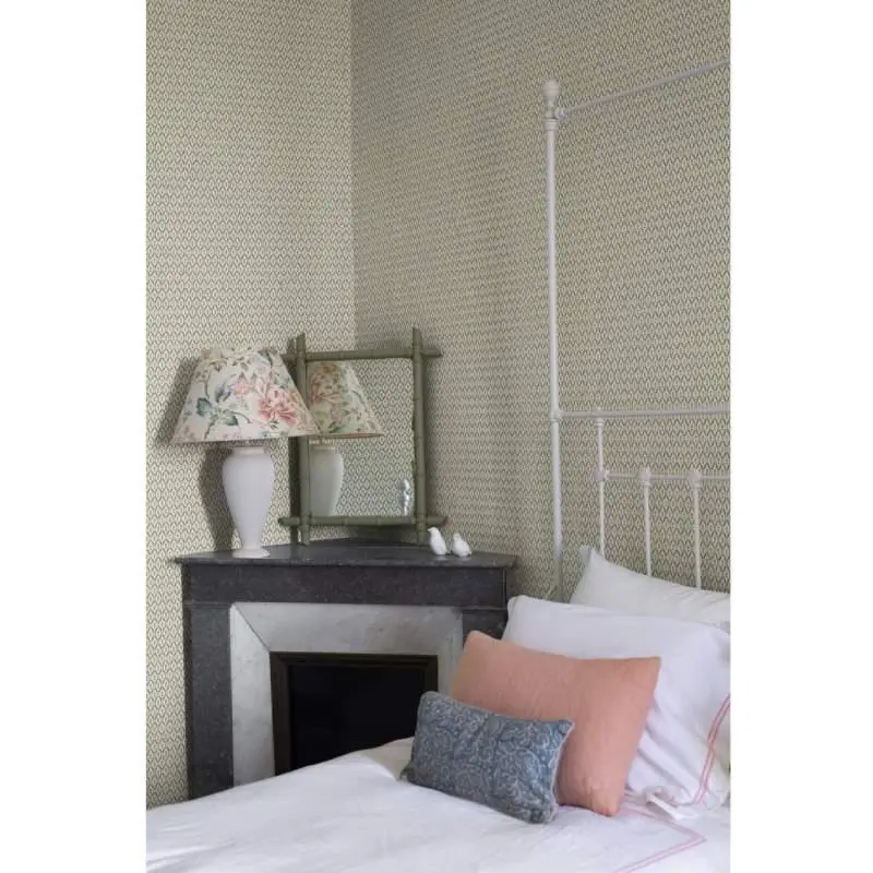 Tapete Beige, Creme, Grün, Rosa Sandberg Vliestapete (1044290)