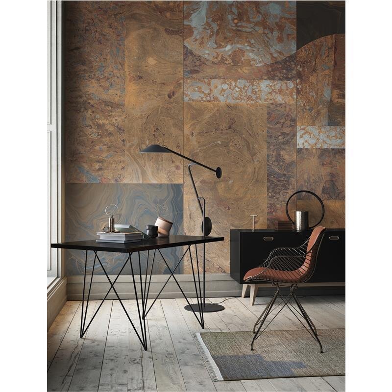 Digitaldruck-Tapete Braun Alicante Tourmaline MASUREEL (1041031)