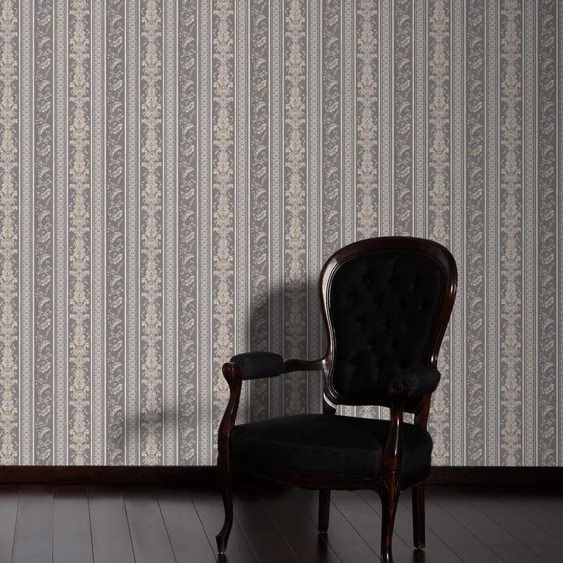 Tapete Grau, Silber, Schwarz, Anthrazit AS-Creation Satintapete (1019353)