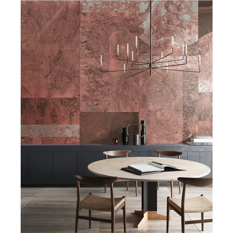 Digitaldruck-Tapete Braun, Rot Alicante Canyon MASUREEL (1041026)