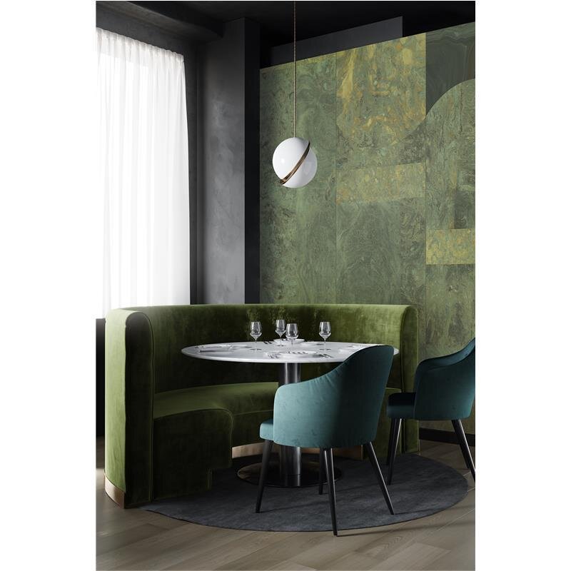 Digitaldruck-Tapete Grün Alicante Jade MASUREEL (1041023)