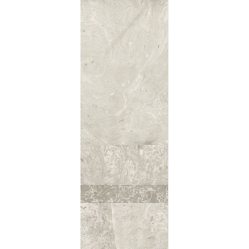 Digitaldruck-Tapete Grau, Silber Alicante White MASUREEL (1041011)