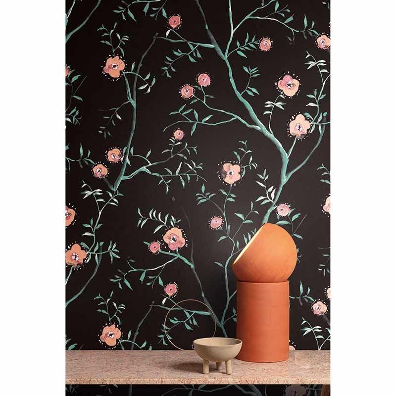 Tapete Grün, Schwarz, Anthrazit MASUREEL Vliestapete (1040970)