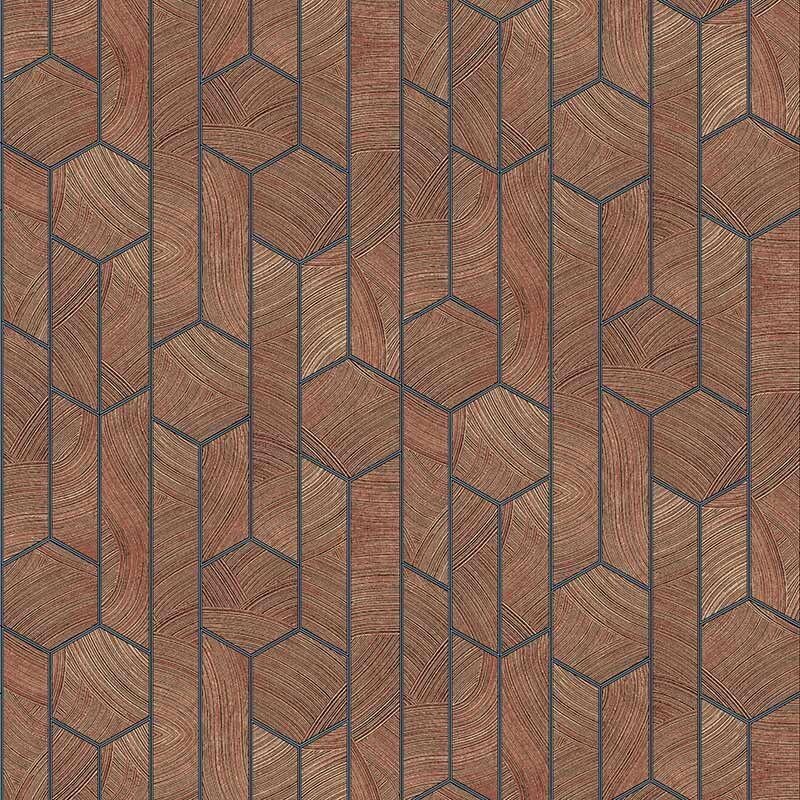 Tapete Braun MASUREEL Vliestapete (1040967)