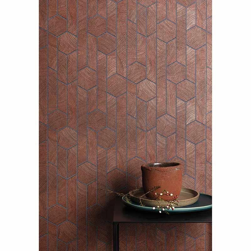 Tapete Braun MASUREEL Vliestapete (1040967)