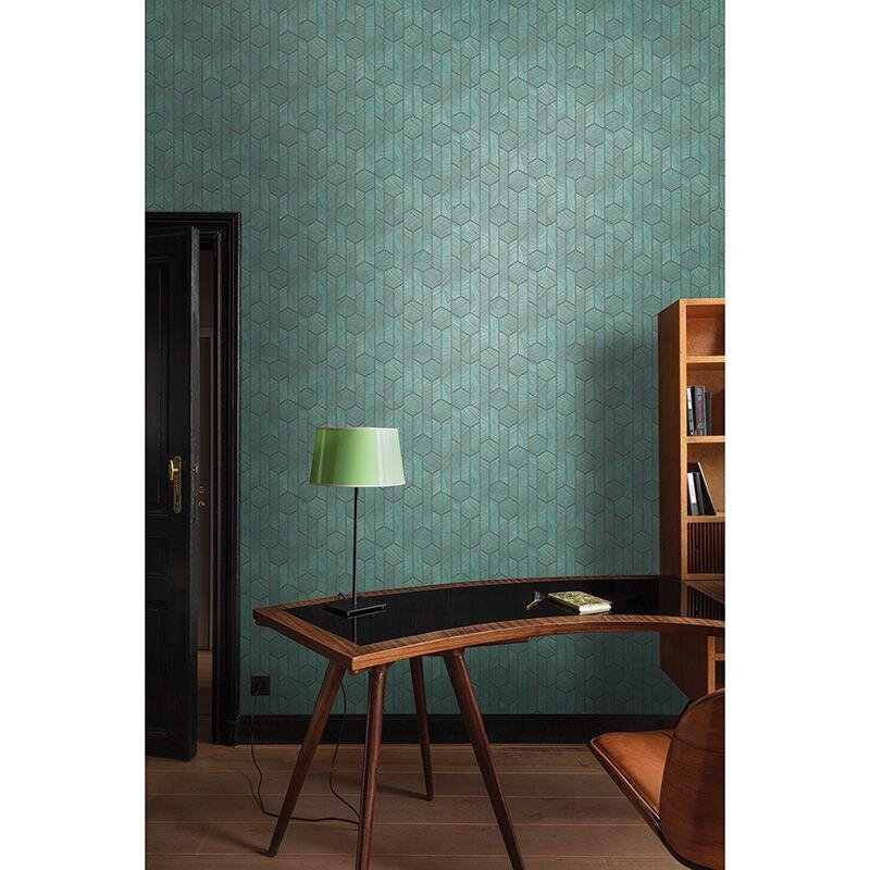 Tapete Grün MASUREEL Vliestapete (1040965)