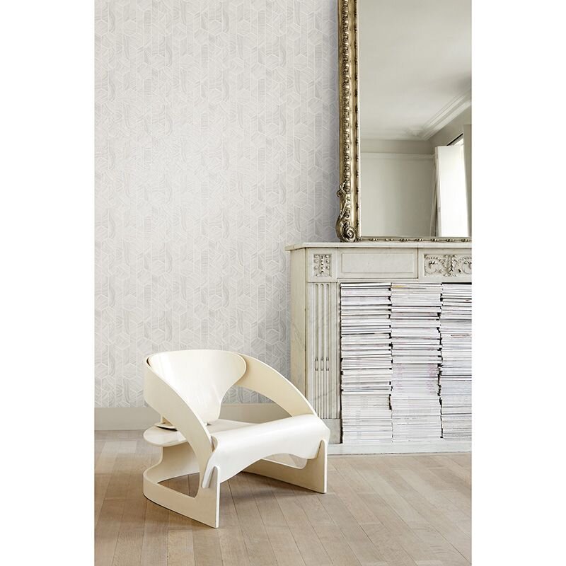 Tapete Beige, Creme, Greige MASUREEL Vliestapete (1040963)