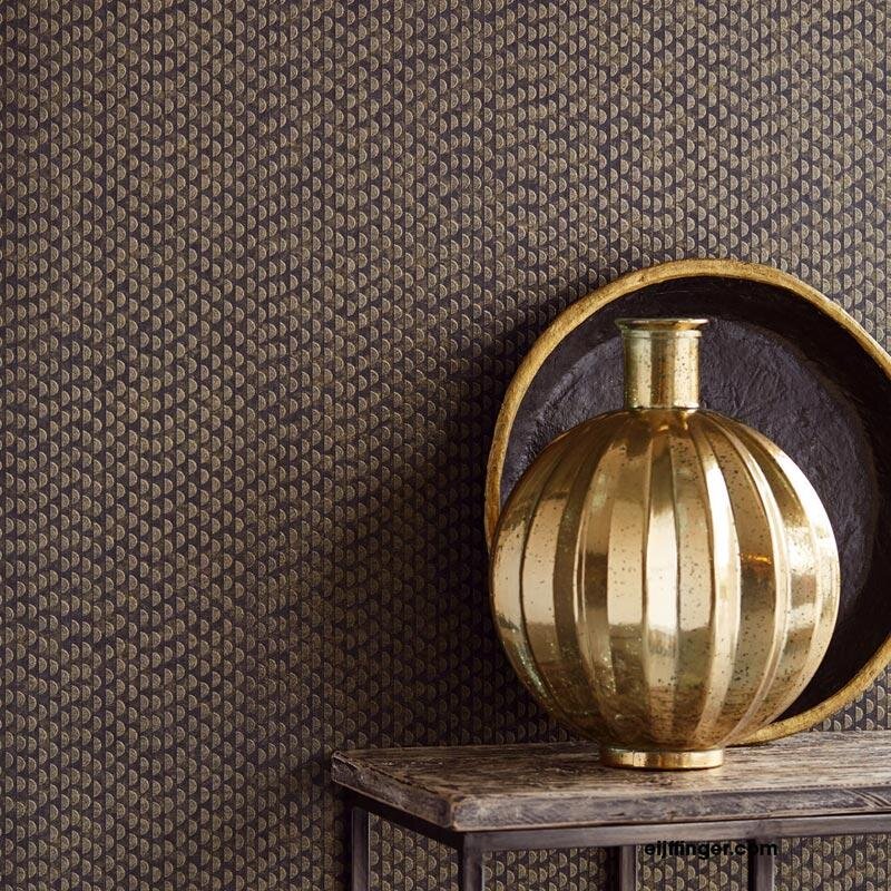 Tapete Gold, Kupfer Eijffinger Vliestapete (1021640)