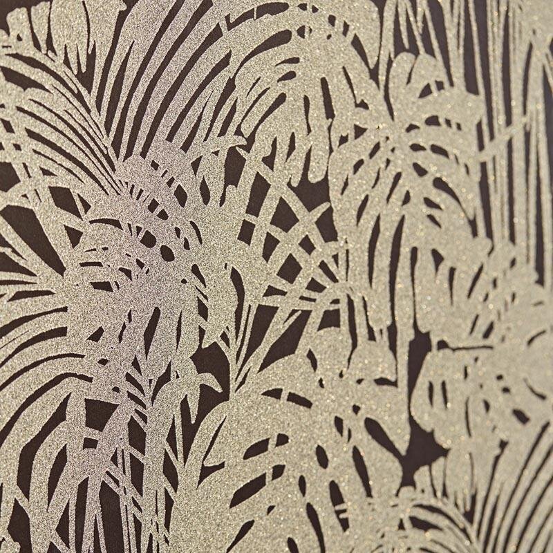 Tapete Schwarz, Anthrazit Eijffinger Vliestapete (1021625)