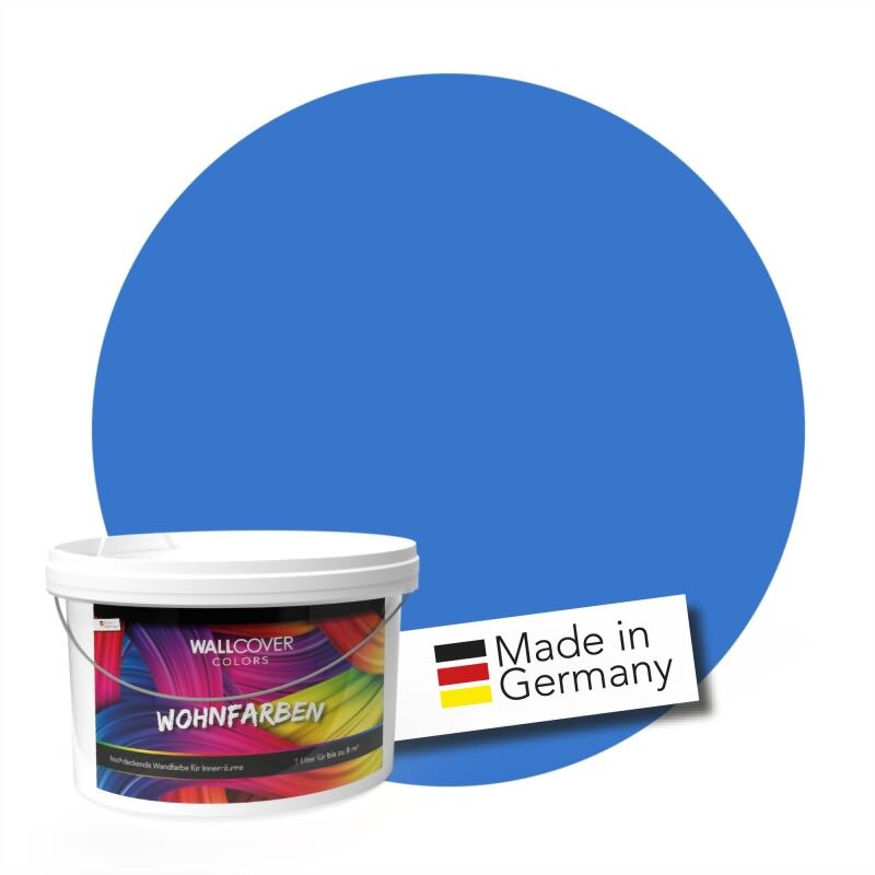 Wandfarbe NCS-S-2060-R80B Himbeerblau von Wallcover Colors 2.5 Liter