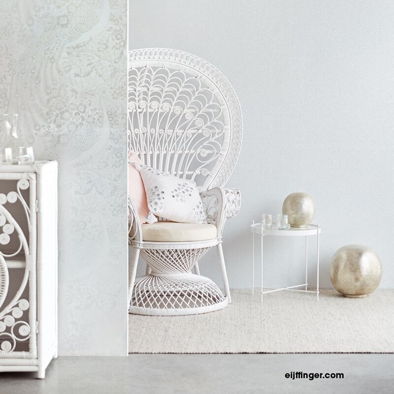 Tapete Grau, Silber Eijffinger Vliestapete (1021611)