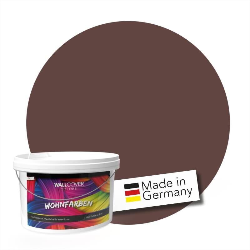 Wandfarbe NCS-S-7010-Y90R Herbstabend-Terrakotta von Wallcover Colors 2.5 Liter