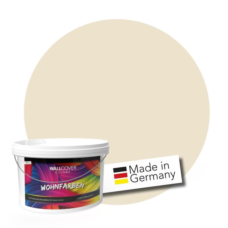 Wandfarbe NCS-S-1005-Y20R Sanfte Eleganz von Wallcover Colors 5 Liter