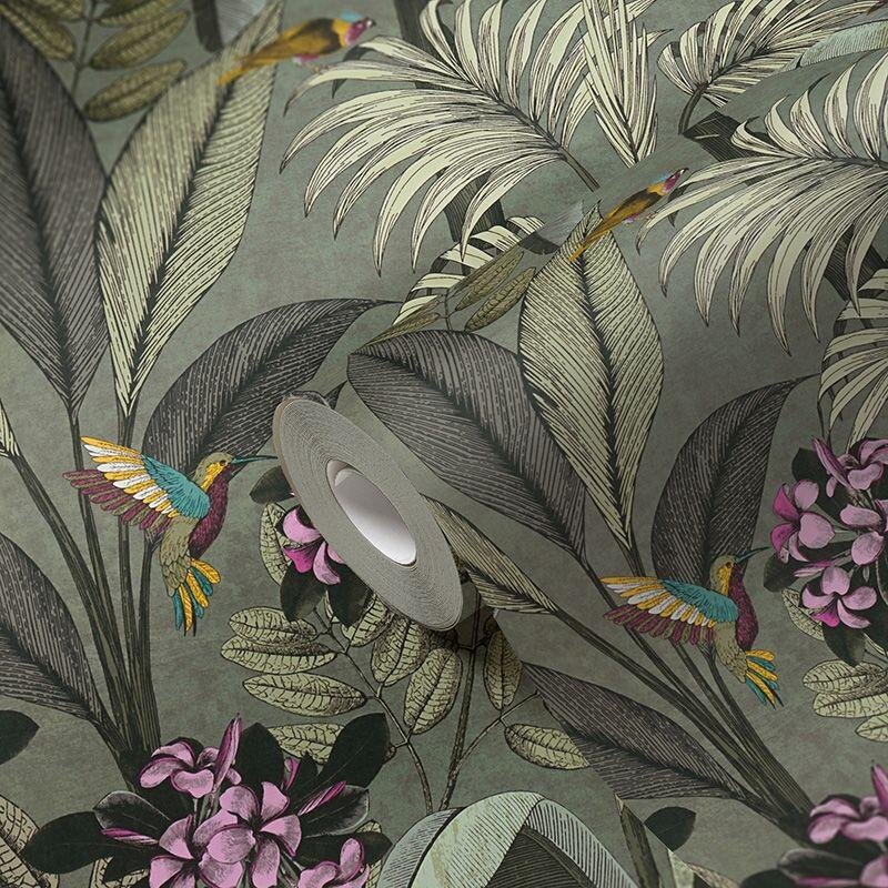 Tapete Grün AS-Creation Vliestapete (1040604)