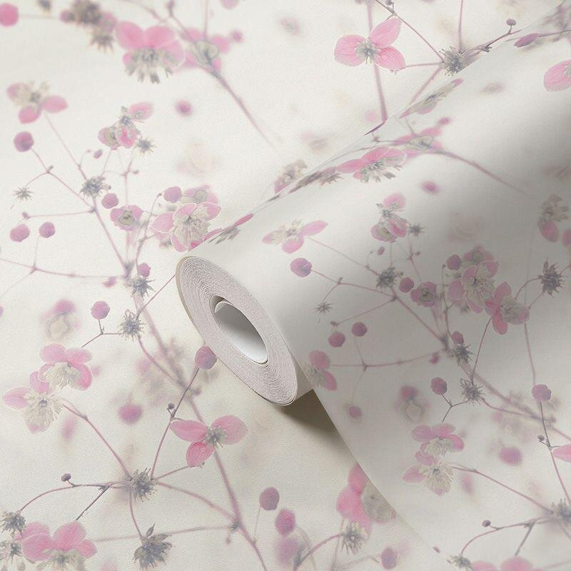 Tapete Grau, Silber, Rosa, Rose AS-Creation Vliestapete (1040599)