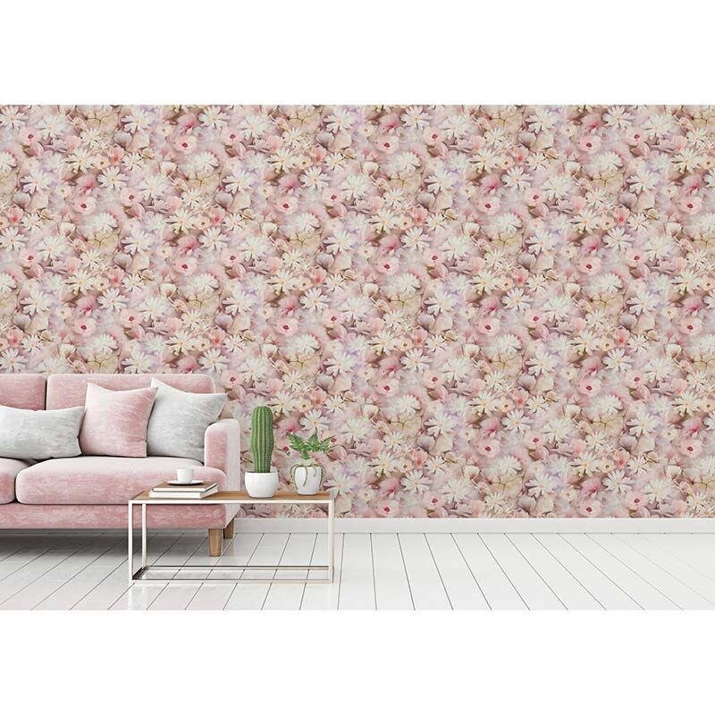 Tapete Pastellfarben, Rosa, Rose AS-Creation Vliestapete (1040586)