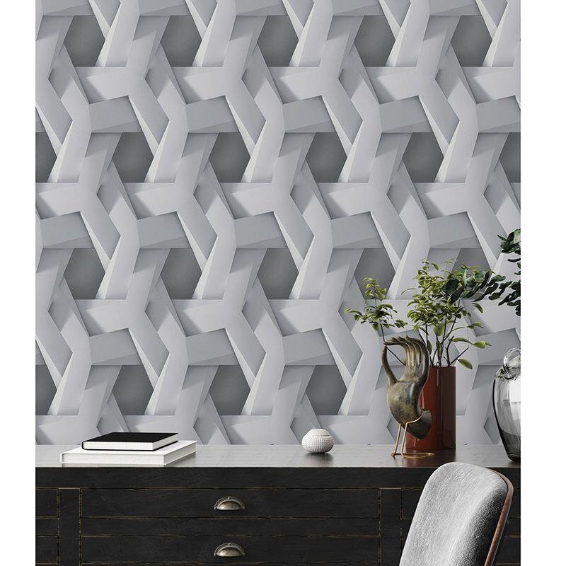 Tapete Grau, Silber AS-Creation Vliestapete (1040584)