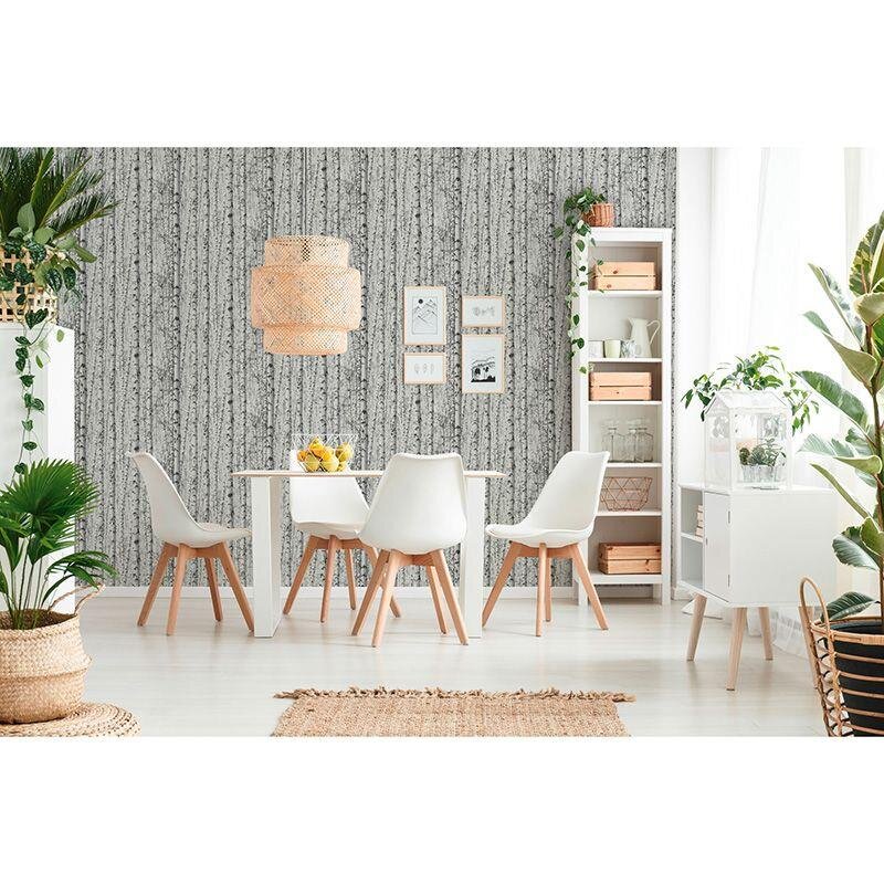 Tapete Schwarz-Weiß AS-Creation Vliestapete (1040579)