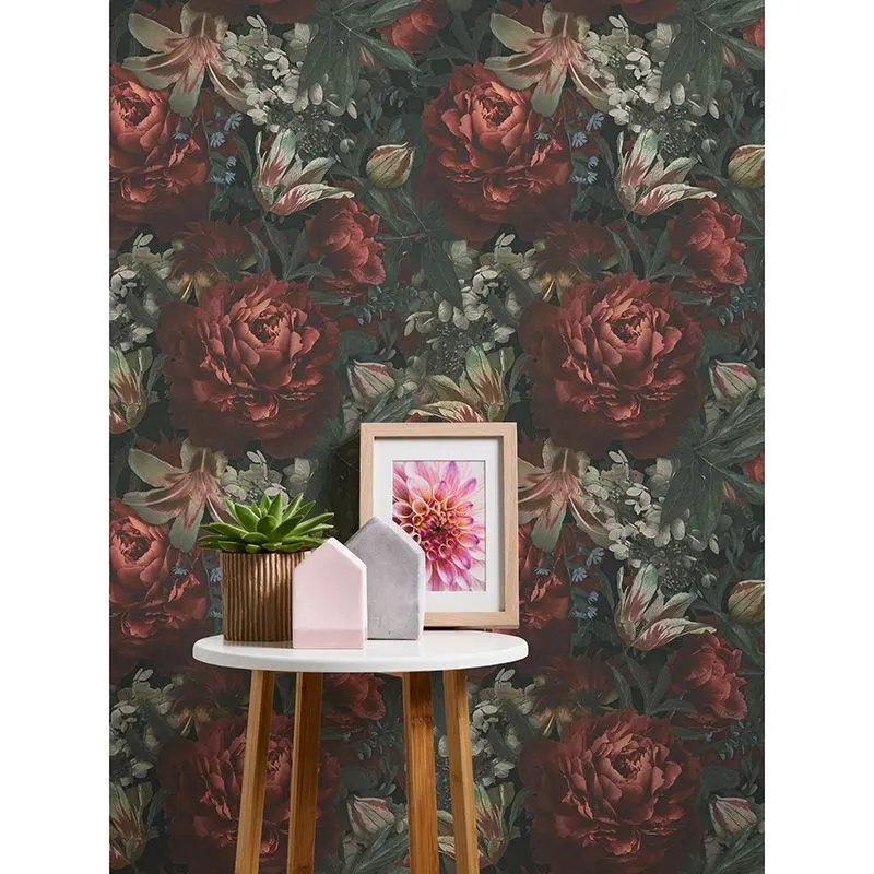 Tapete Grün, Rot AS-Creation Vliestapete (1040570)