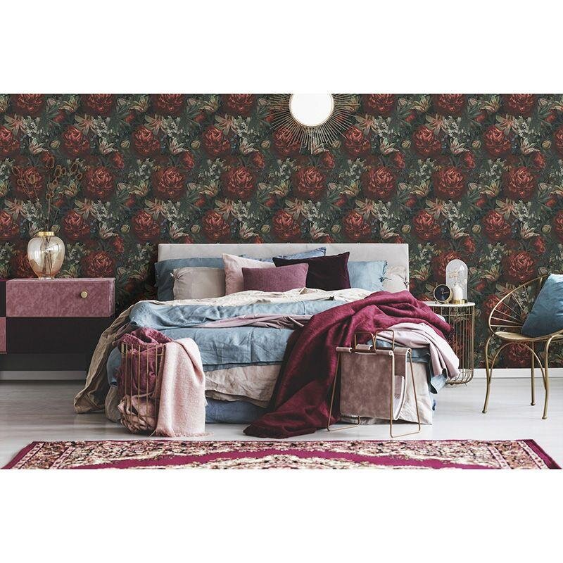 Tapete Grün, Rot AS-Creation Vliestapete (1040570)