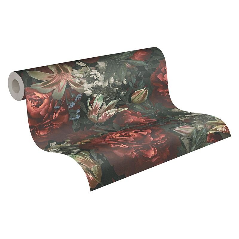 Tapete Grün, Rot AS-Creation Vliestapete (1040570)