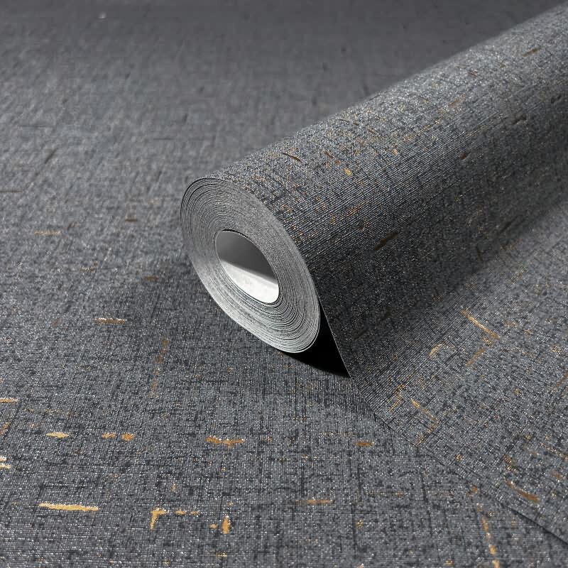 Tapete Schwarz, Anthrazit, Marburg Vliestapete (KG-171334)