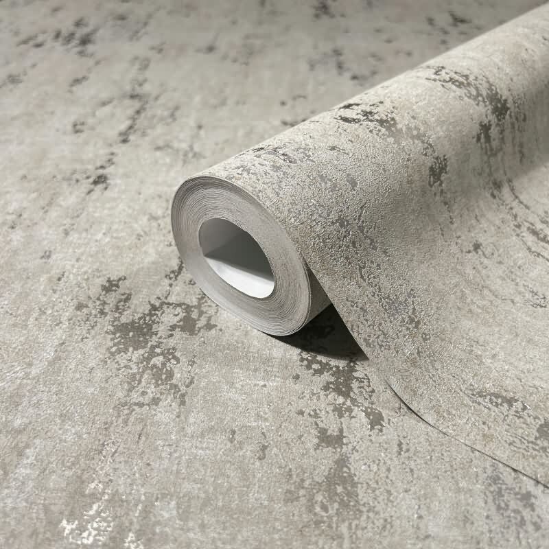 Tapete Grau, Silber, Marburg Vliestapete (KG-171346)