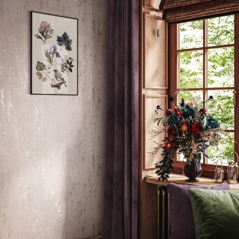 Tapete Beige, Creme, Marburg Vliestapete (KG-171348)