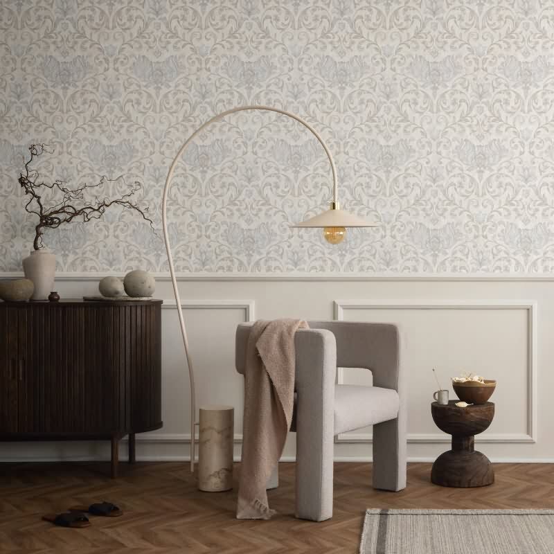 Tapete Beige, Creme, Marburg Vliestapete (KG-171369)