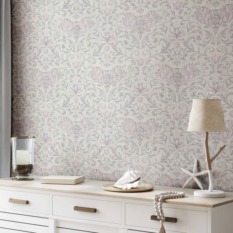 Tapete Beige, Creme, Marburg Vliestapete (KG-171372)