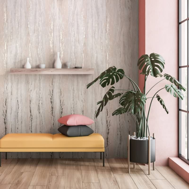 Tapete Beige, Creme, Marburg Vliestapete (KG-171380)