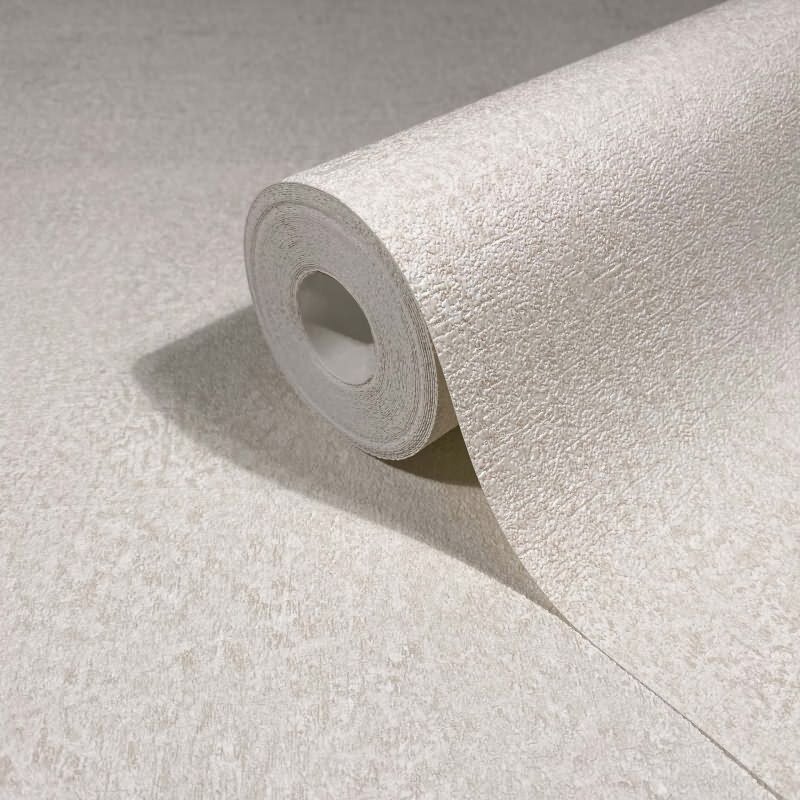 Vliestapete in Beige Strukturierte Putzoptik Uni für Wohnzimmer Schlafzimmer Küche (KG-171476)