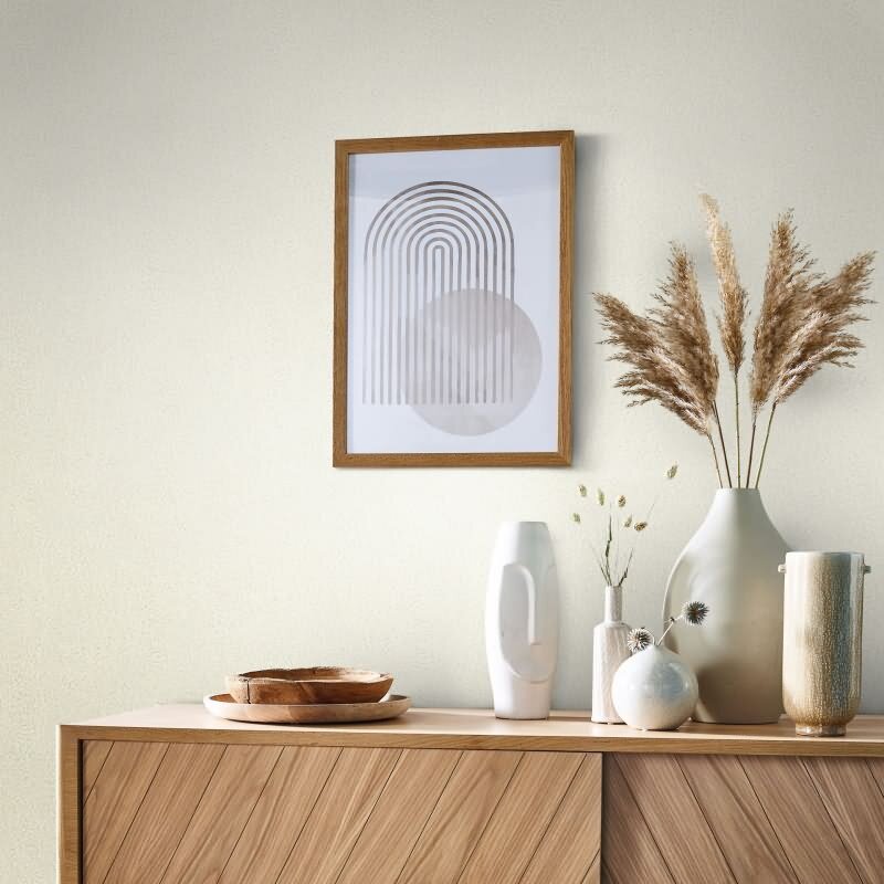 Vliestapete in Beige Strukturierte Putzoptik Uni für Wohnzimmer Schlafzimmer Küche (KG-171476)