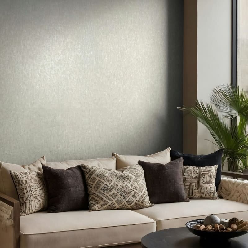 Vliestapete in Beige Betonoptik Uni Modern für Wohnzimmer Schlafzimmer Küche (KG-171481)