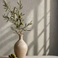 Vliestapete in Beige Betonoptik Uni Modern f&uuml;r...