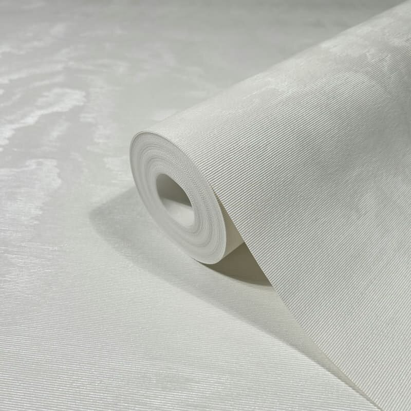 Vliestapete in schimmernder Marmoroptik weiß Metalloptik (KG-171505)