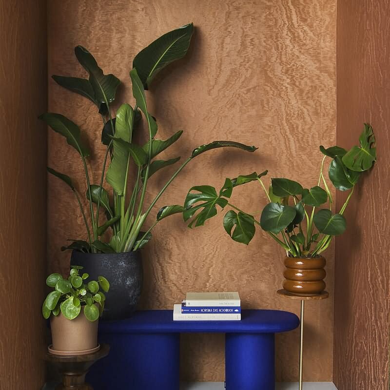 Vliestapete in schimmernder Marmoroptik kupfer Metalloptik (KG-171510)