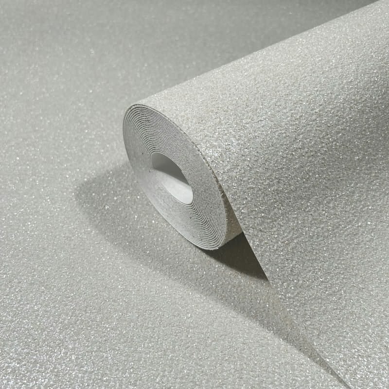 Vliestapete in Textiloptik mit grober Struktur beige Uni (KG-171517)