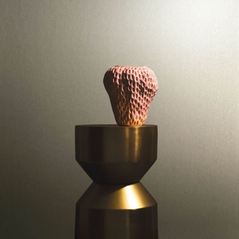 Vliestapete mit glänzendem Uni-Look beige Metalloptik (KG-171525)