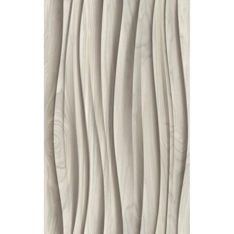 Vliestapete in beige 3D-Effekt Holzoptik Paneel Gewebestruktur Holz Modern (KG-171541)