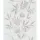 Vliestapete in weiß, beige Blattmotiv Blätteroptik Floral Natur (KG-171566)