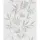 Vliestapete in weiß, beige Blattmotiv Blätteroptik Floral Natur (KG-171566)