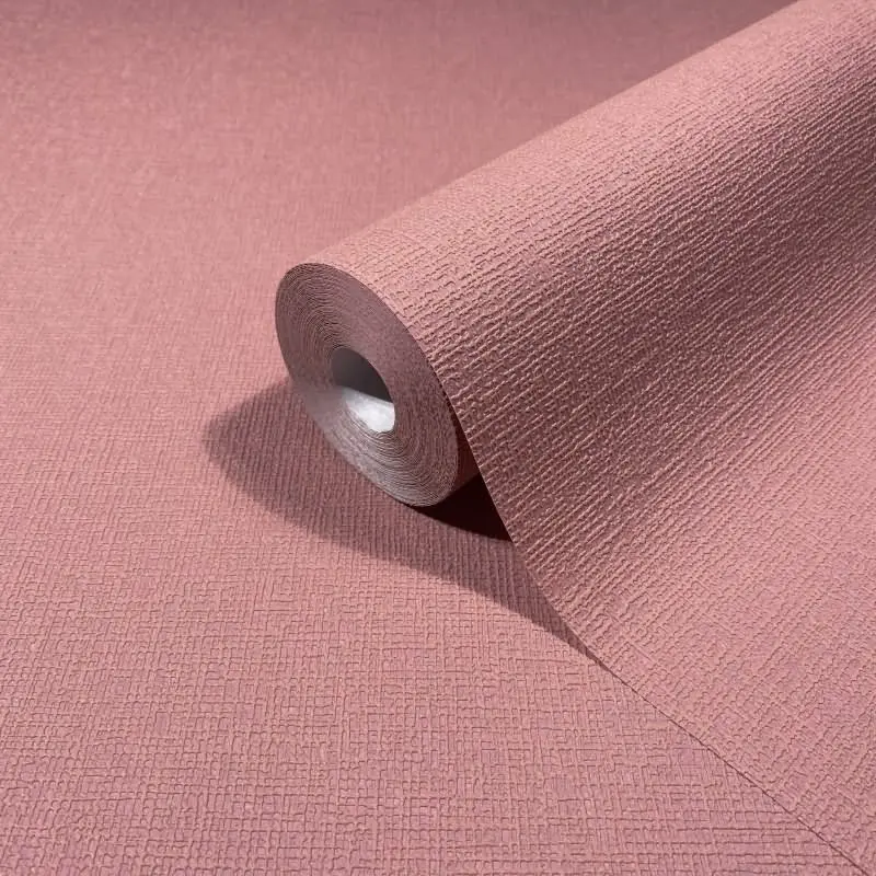 Vliestapete in rot leichte Struktur Uni Modern (KG-171574)