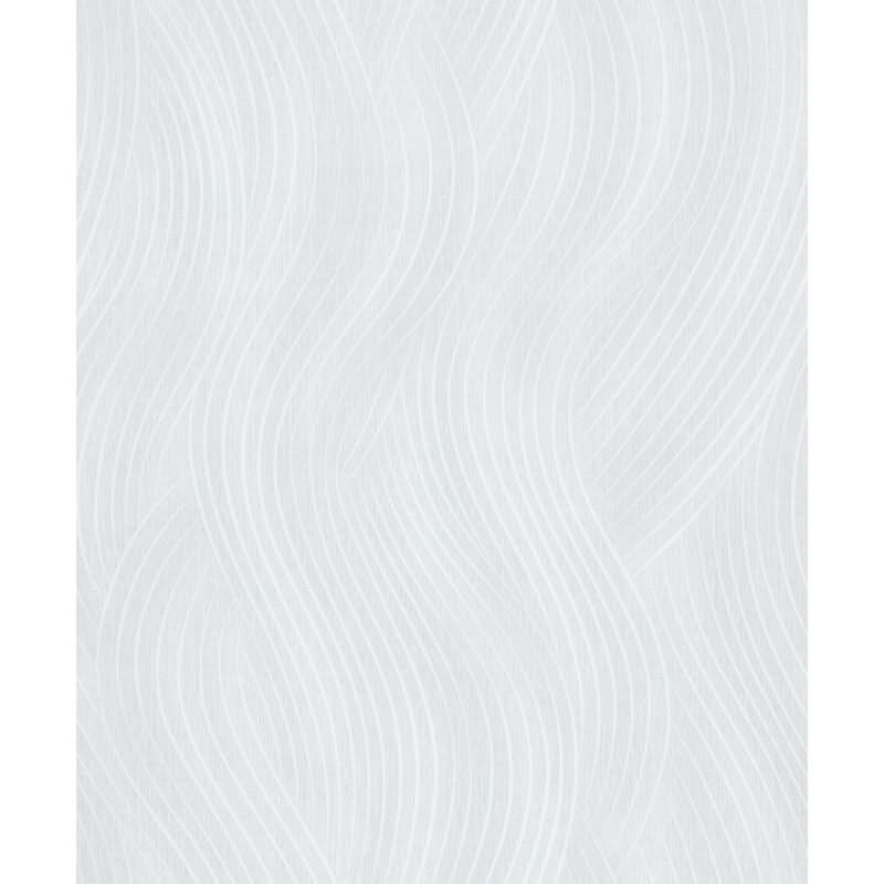 Vliestapete in weiß Wellenoptik Struktur Grafisch Modern (KG-171578)