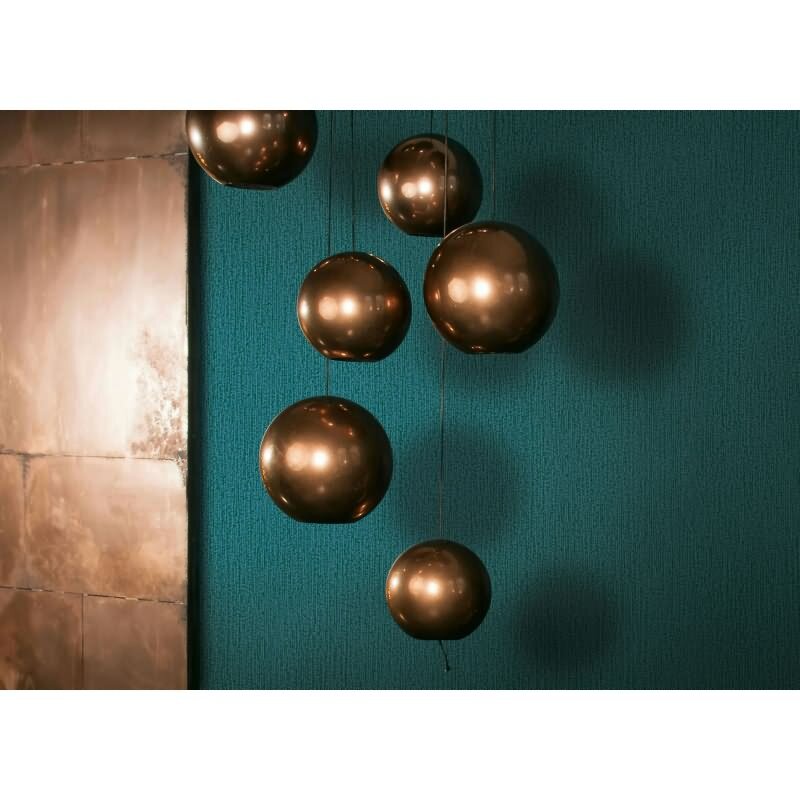 Vliestapete in grün Struktur Uni Modern (KG-171584)