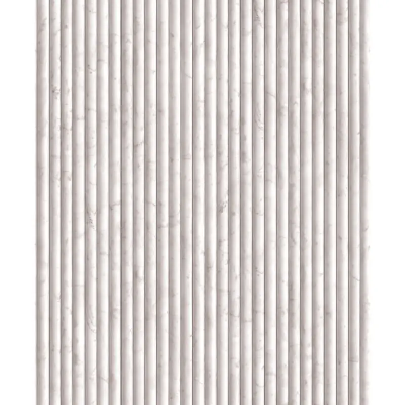 Vliestapete in beige, grau Marmoroptik Stein Paneel Streifen Klassisch (KG-171587)