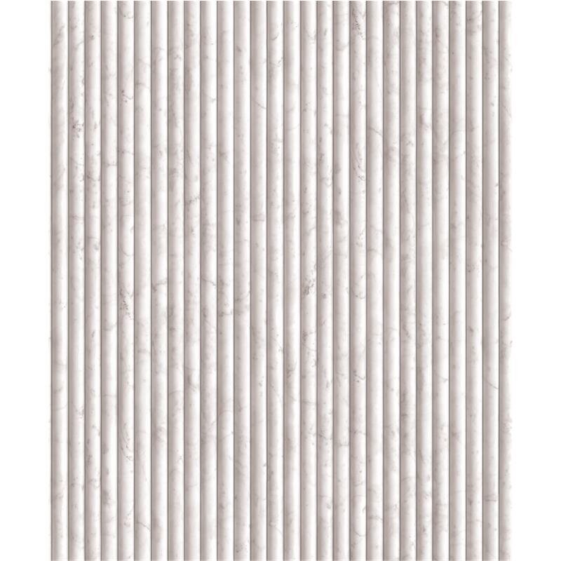 Vliestapete in beige, grau Marmoroptik Stein Paneel Streifen Klassisch (KG-171587)