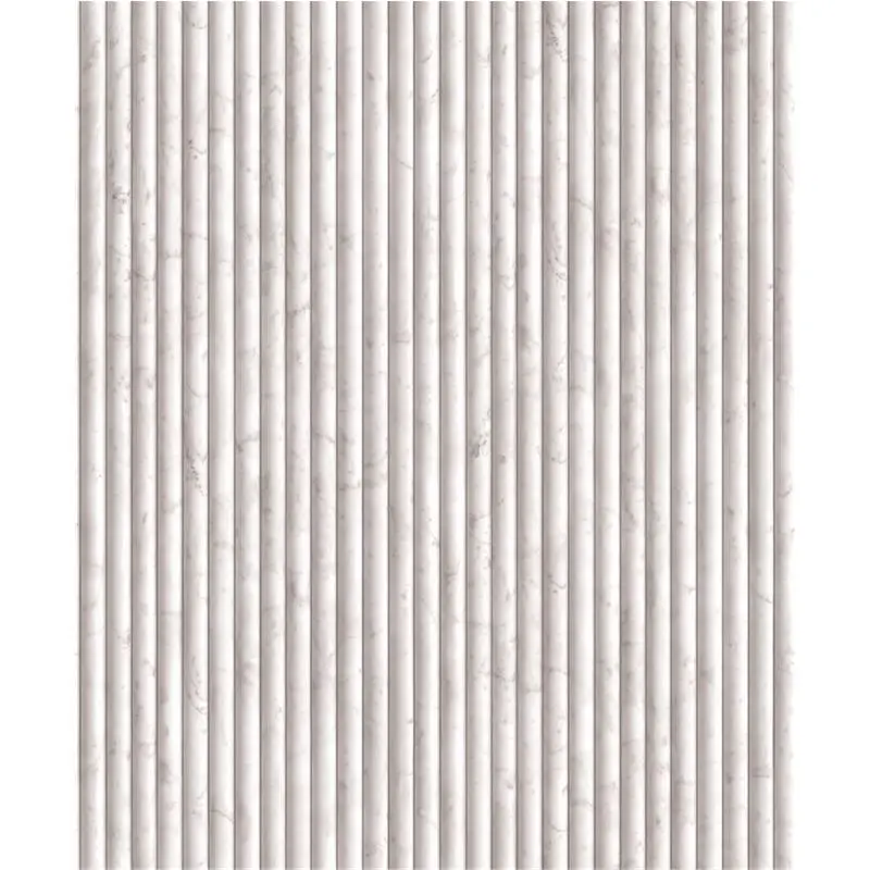 Vliestapete in beige, grau Marmoroptik Stein Paneel Streifen Klassisch (KG-171587)