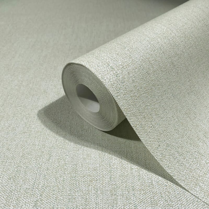 Vliestapete in Grün Leicht Strukturiert Uni Modern für Wohnzimmer Schlafzimmer Küche (KG-171632)